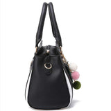 Women's PU Shoulder Bag with Zipper Opening