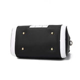 Women's PU Shoulder Bag with Zipper Opening