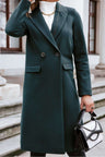 Women's Suit Collar Woolen Coat