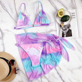 Women's Swimwear Triangle Micro Bikini Set Swimsuit