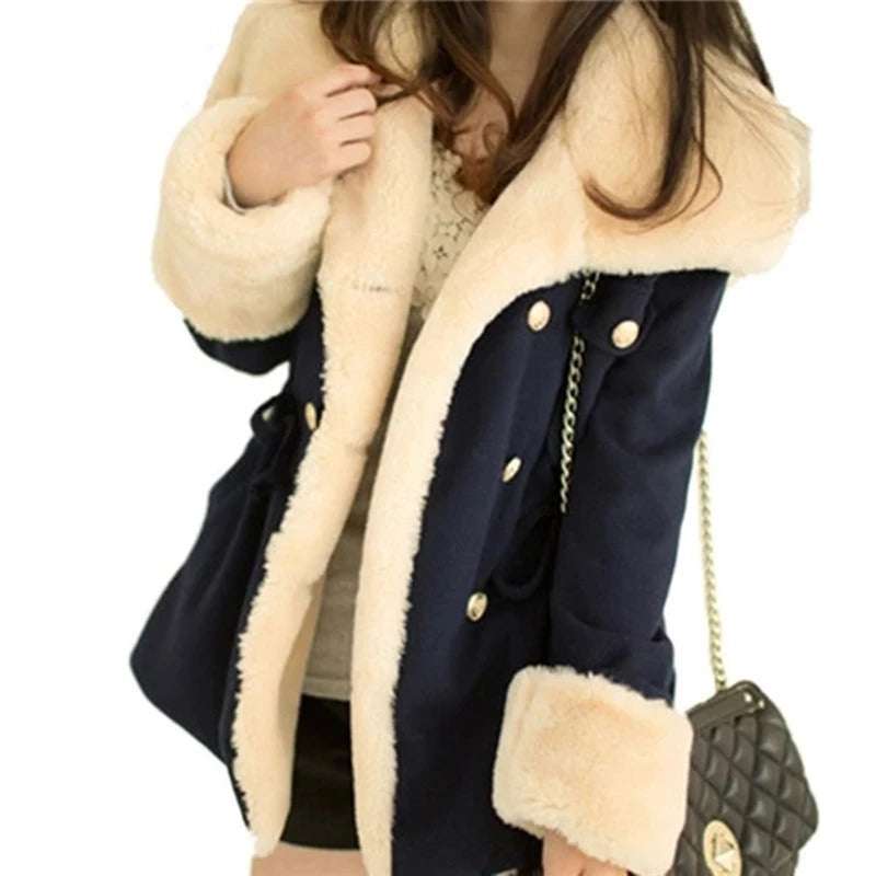 Double Part Woolen Coat