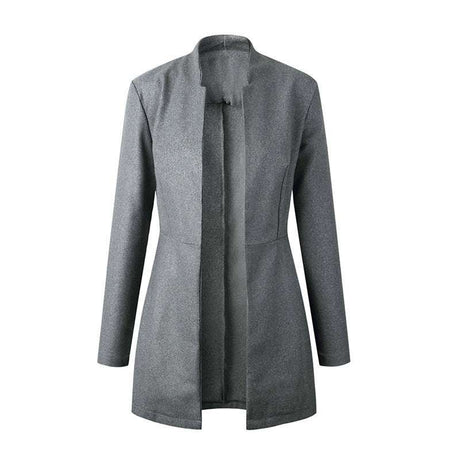 Woolen Trench Coat - Slim Fit, Medium Length